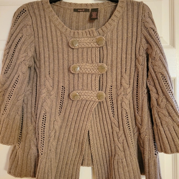 Sweaters - Heather Knit Cardigan